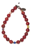 MIKIA STONE BEAD BRACELET,181-M-007011