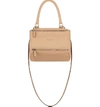 GIVENCHY 'SMALL PANDORA' LEATHER SATCHEL - BEIGE,BB05251013
