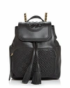 TORY BURCH FLEMING LEATHER BACKPACK,45143