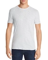 Atm Anthony Thomas Melillo Slub Knit Space Dye Tee In Sky Blue