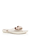 Ipanema Women's Wave Heart Flip-flops In Beige/bronze