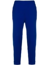 P.a.r.o.s.h Straight-leg Trousers In Blue