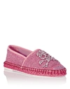 PHILIPP PLEIN ESPADRILLAS "DON'T LIVE HERE ANYMORE",P18SWSB0055PLE022N03