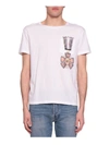 VALENTINO POETE COTTON T-SHIRT,10526945