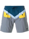 FENDI Bag Bugs swim shorts,FXB078OTA12691235