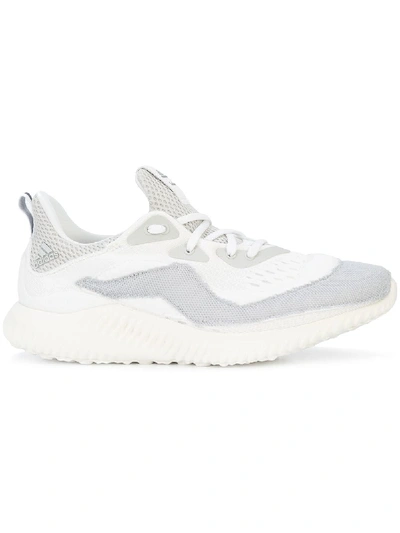 Adidas By Kolor Adidas X Kolor White Alphabounce Trainers In Wht Gry Wht