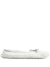 N•PEAL CABLE SLIPPERS,NPA175E12714497