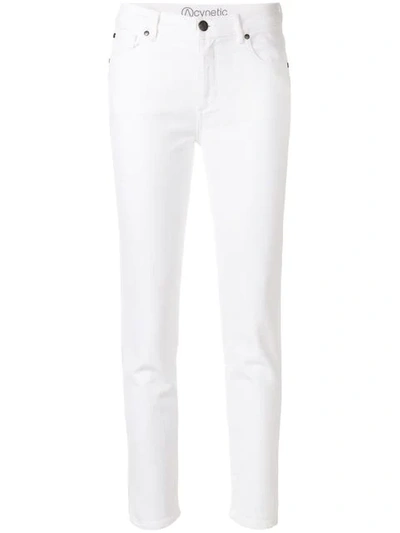 Acynetic Classic Skinny Jeans In White