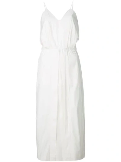 Aalto Spaghetti Strap Dress In White