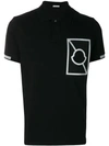 MONCLER EMBROIDERED DETAIL POLO SHIRT,D109H83000508455612766765