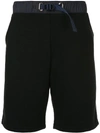 JOHN ELLIOTT JOHN ELLIOTT ELASTICATED FITTED SHORTS - BLACK,C020B0710A12757161