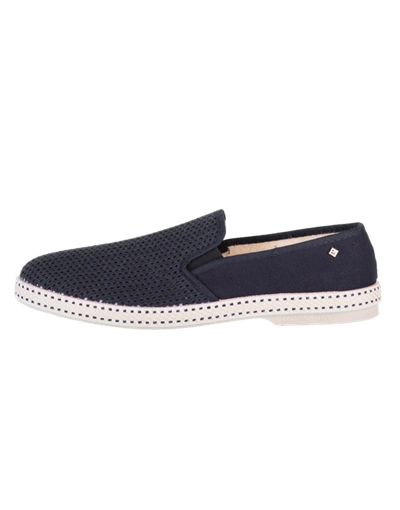 Rivieras Men's Classic Mesh Slip On Espadrilles In Blue