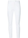DONDUP DONDUP SLIM-FIT TROUSERS - WHITE,DP288GS023DPTD12741611