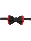 GUCCI contrast trim bow tie,4422304G01612719516