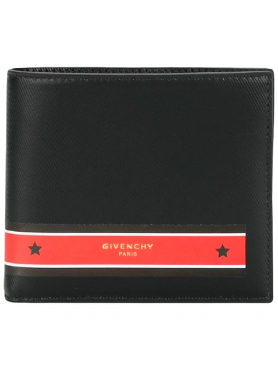 Givenchy Star Print Simple Wallet In Beige