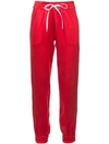 AMIRI AMIRI SIDE-STRIPE TRACK trousers - RED,WBSLTJOG12735858