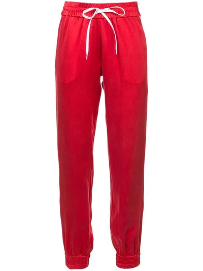 Amiri Side-stripe Track Trousers - Red
