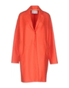 Harris Wharf London Coats In Coral