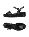 Camper Misia Ankle Strap Sandals In Black