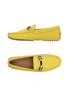 TOD'S TOD'S MAN LOAFERS YELLOW SIZE 9 CALFSKIN,11398679BB 3