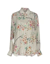PAUL & JOE Floral shirts & blouses,38685675CK 3