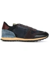 Valentino Garavani Rockrunner Sneakers In M14 Marine