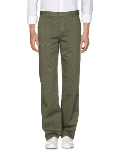 Golden Goose Jeans In Military Green