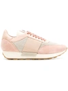 MONCLER WAFFLED RUNNER SNEAKERS,20281019L112734126