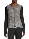 DKNY Classic Fringed Cardigan