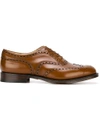 Church's Burwood Wingtip Leather Oxfords In Sandalwood