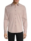 THEORY Sylvain Stretch Cotton Casual Shirt