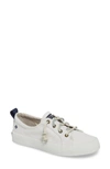 Sperry Crest Vibe Slip-on Sneaker In Ivory Chambray Canvas