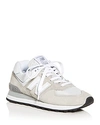 NEW BALANCE WOMEN'S CLASSIC 574 SUEDE LACE UP SNEAKERS,WL574EW