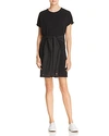 ALEXANDER WANG T ALEXANDERWANG.T TIE-WAIST T-SHIRT DRESS,4K186014J3