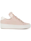MICHAEL MICHAEL KORS MICHAEL MICHAEL KORS FLORAL LOW-TOP SNEAKERS - PINK,43S8MNFS2L12737004