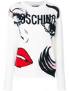 MOSCHINO weeping classic sweatshirt,A09019100AW1812780112