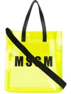 MSGM sheer logo tote,2441MDZ5501012731086