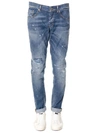 DONDUP RITCHIE DENIM COTTON STONE WASHED JEANS,10529738