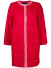 ERMANNO ERMANNO EMBROIDERED QUILTED COAT,CP3212742052