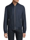 MICHAEL KORS Engineered Stripe Bomber