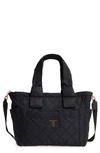 MARC JACOBS NYLON KNOT DIAPER BAG - BLACK,M0011199