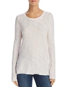 Atm Anthony Thomas Melillo Distressed Slub Cotton-jersey Top In Faded Rose