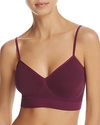 Yummie Audrey Day Seamless Bralette In Italian Plum