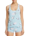 Honeydew Intimates All American Shortie Pajama Set In Blushing Floral