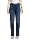 7 FOR ALL MANKIND Faded Straight Jeans,0400096734596