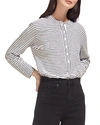 WHISTLES STRIPED JERSEY SHIRT,26939