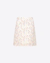 VALENTINO POLKA-DOT PRINT SKIRT