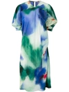 LEMAIRE PRINTED BLOUSE DRESS,W181DR216LF23612734141