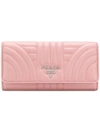 PRADA QUILTED CONTINENTAL WALLET,1MH1322D9112735316