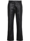 ASHLEY WILLIAMS ASHLEY WILLIAMS FAUX LEATHER TROUSERS - BLACK,AWSS180912587028